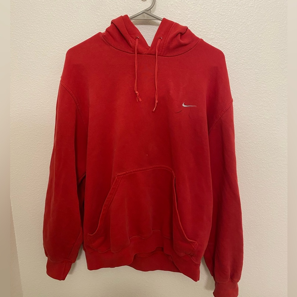 Red Nike Hoodie
